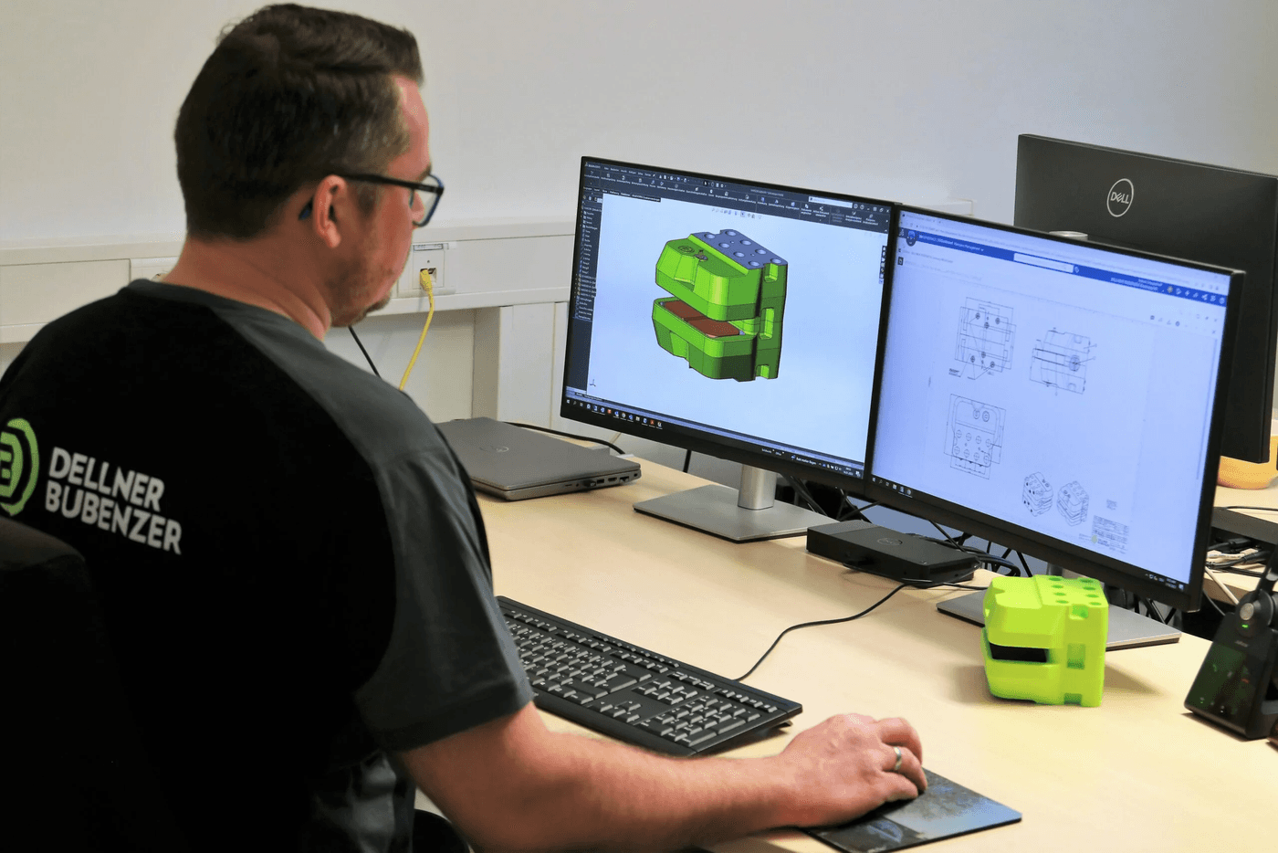 DB-Arbeitsplatz-Konstruktion 3DEXPERIENCE DELLNER BUBENZER Arbeitsplatz Konstruktion 3DEXPERIENCE