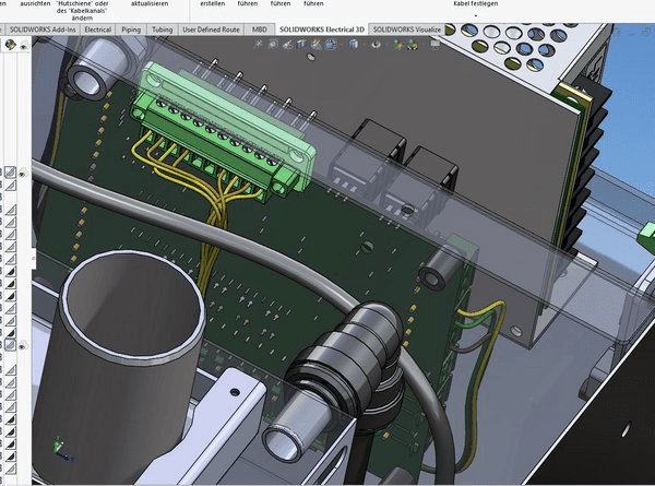 Entwicklung elektrischer Systeme in 3D-CAD mit SOLIDWORKS Electrical Entwicklung elektrischer Systeme in 3D-CAD mit SOLIDWORKS Electrical