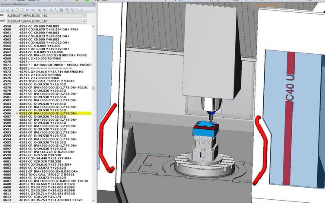 Export des Bauteils mit Eureka