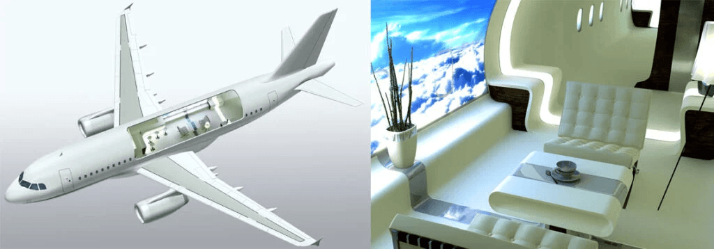 Lufthansa-Technik-Kabinenaufbau Lufthansa-Technik Kabinenaufbau