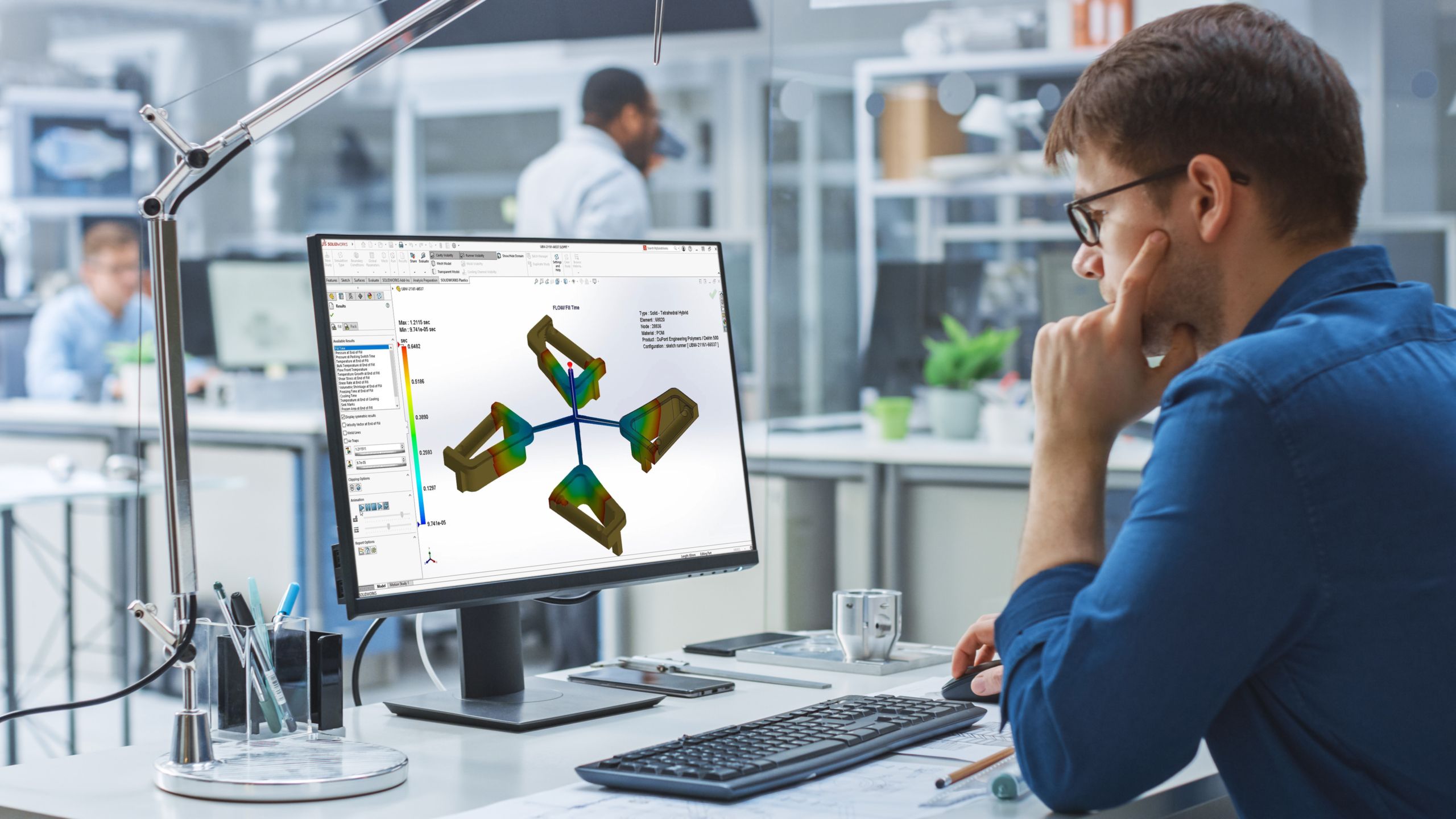SOLIDWORKS Plastics Vorschaubild