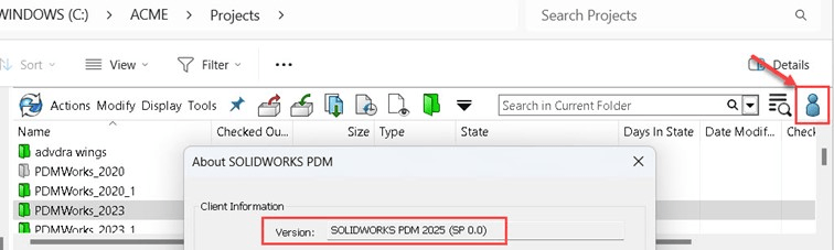 Anzeige-Client-Version Anzeige-Client-Version