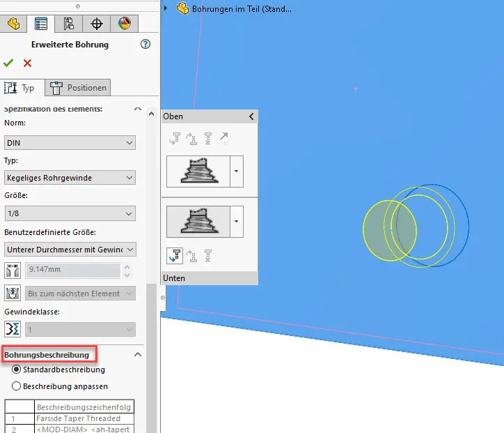 solidworks-erweiterte-bohrung-gewindebohrung-bohrungsbeschreibung solidworks-erweiterte-bohrung-gewindebohrung-bohrungsbeschreibung