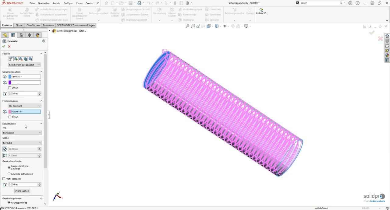 solidworks-gewinde-beispiel
