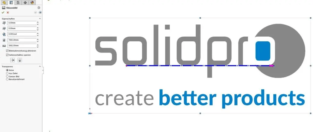 Solidworks Skizzenbild Solidworks Skizzenbild