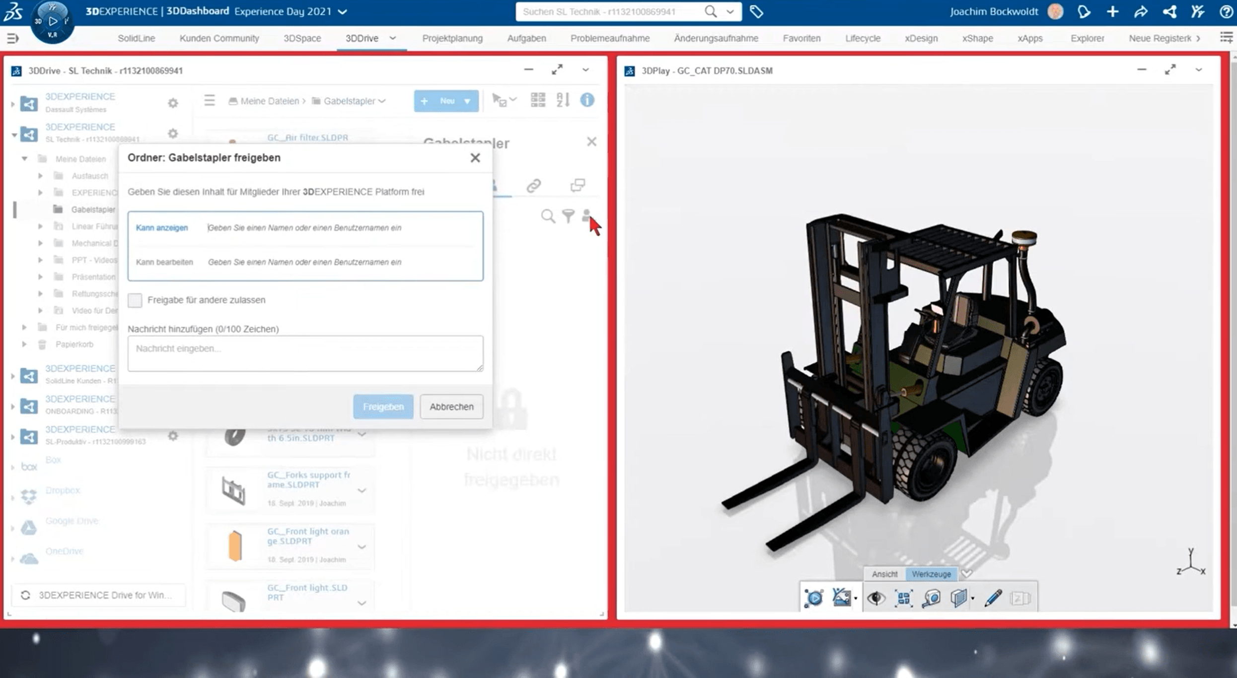 Vorschaubild: Video zu PLM für KMU Vorschaubild eines Videos über PLM-Lösungen für kleine und mittlere Unternehmen