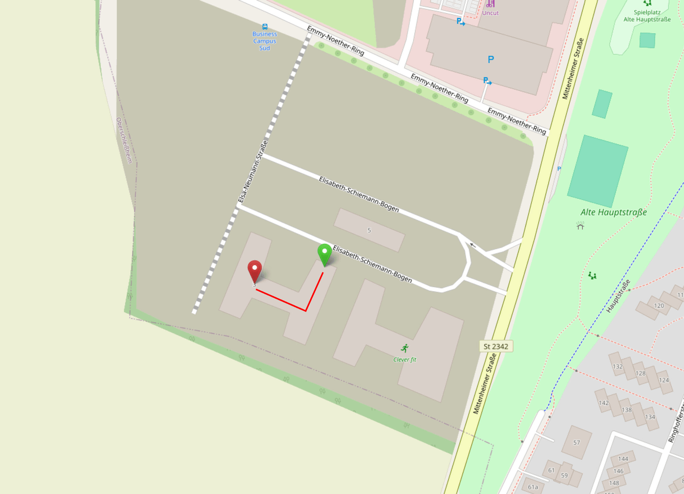 Anfahrtsskizze Standort Unterschleißheim Bechtle PLM Anfahrtsskizze zum Bechtle PLM Standort in Unterschleißheim