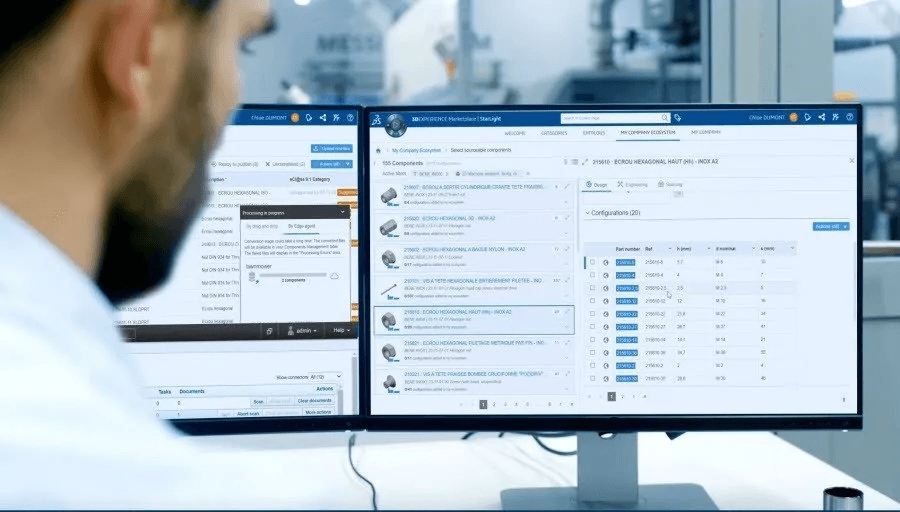 3dexperience-netvibes-partsupply-bildschirm-standardisierung