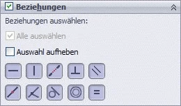 Auswahl aufheben Anleitung Menü Anleitung zum Aufheben einer Auswahl über das Menü in einer CAD-Software