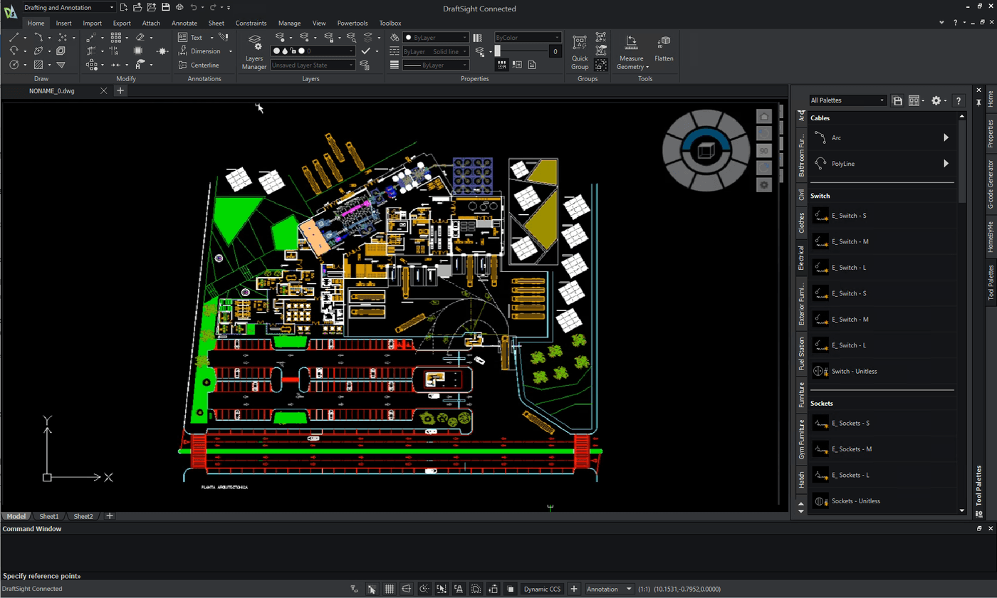 bibliothek-dynamische-bloecke-draftsight
