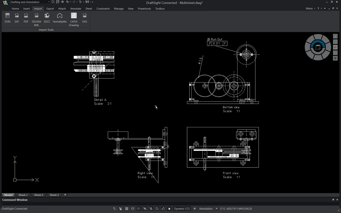 catia-import-draftsight