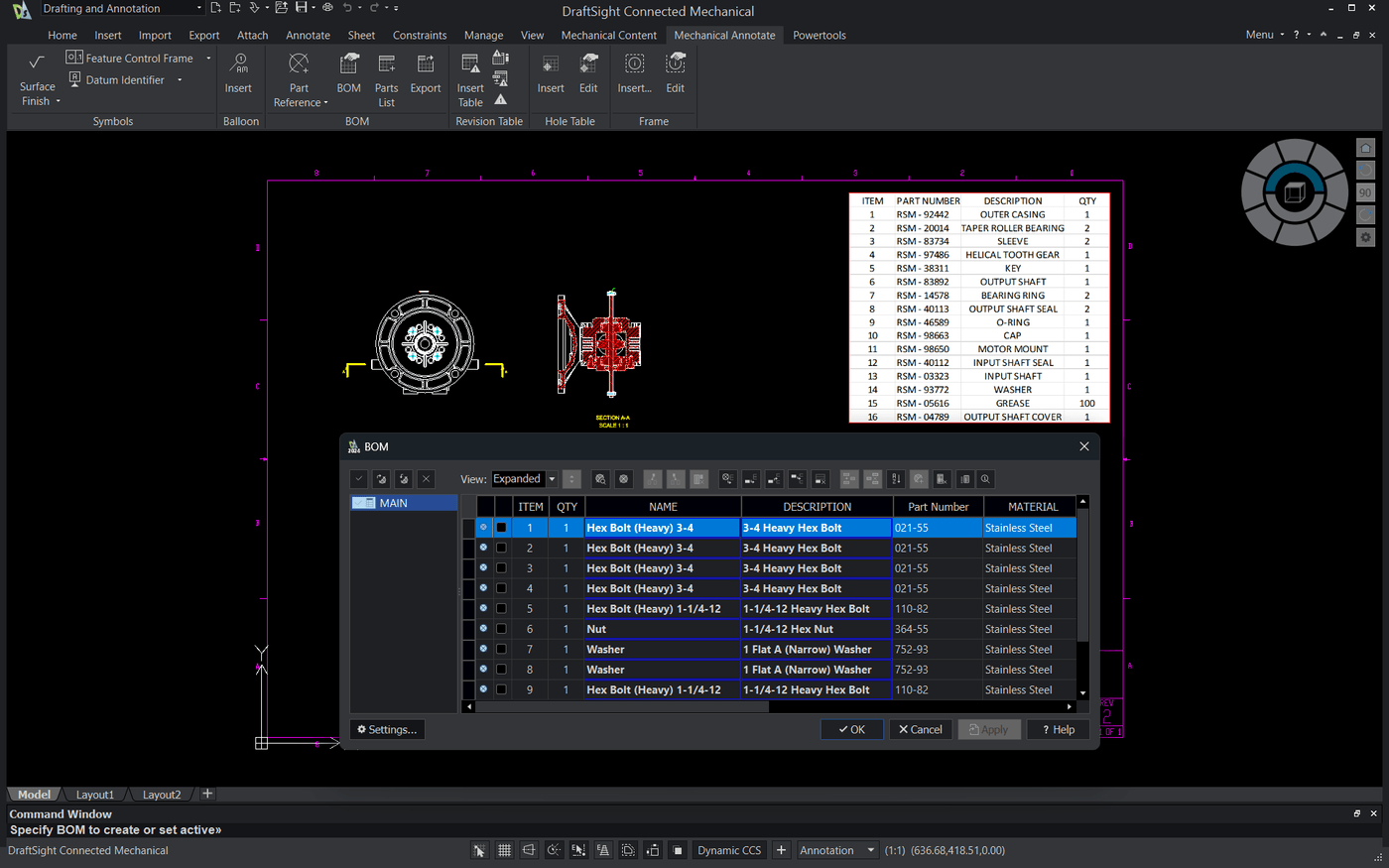 stuecklisteneinstellung-draftsight