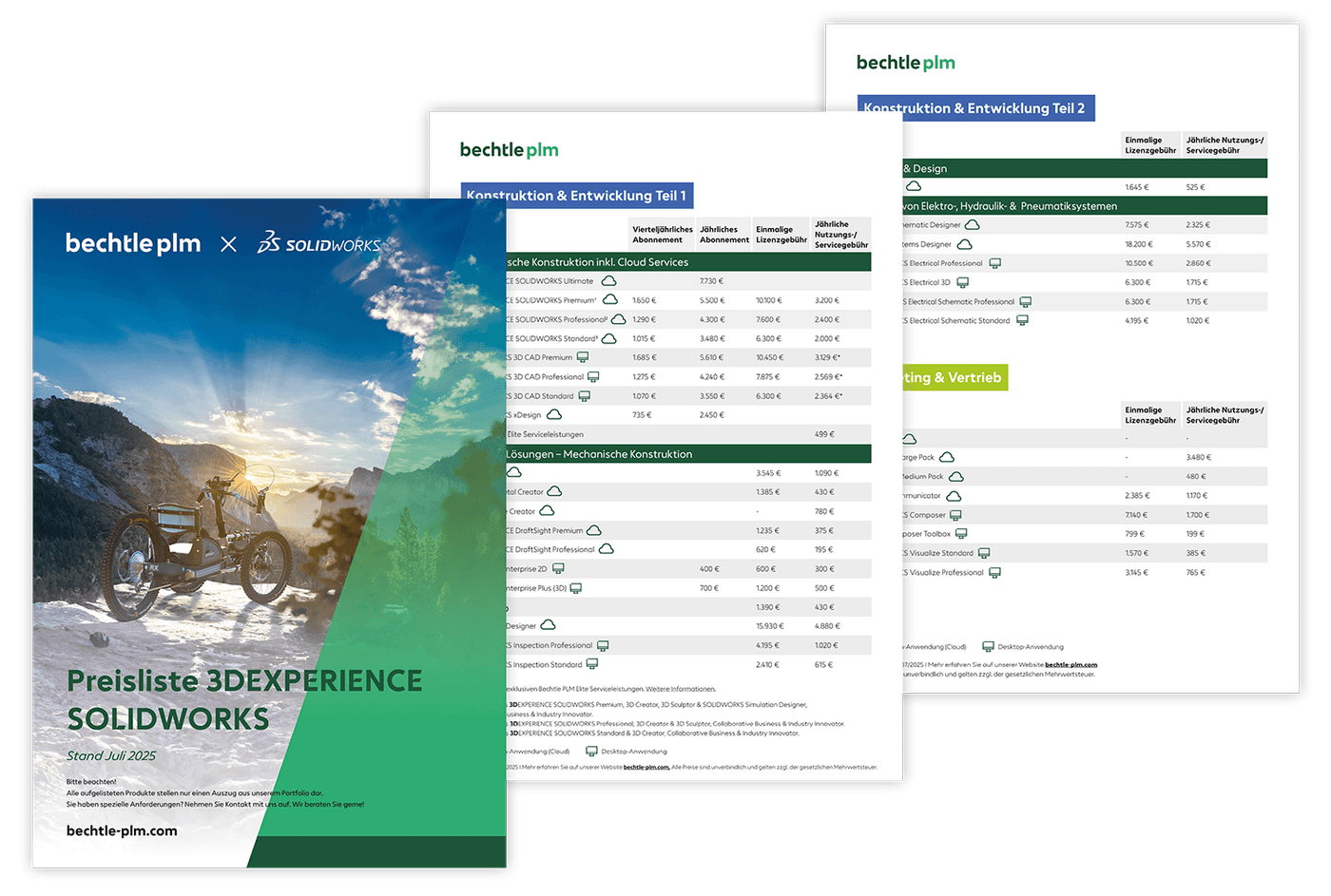 SOLIDWOKRS Preisliste 2