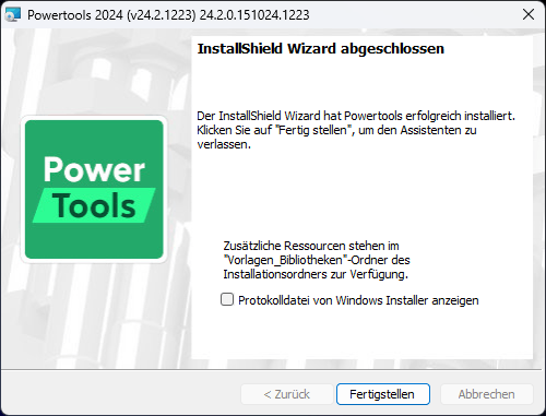 powertools-installation-abgeschlossen