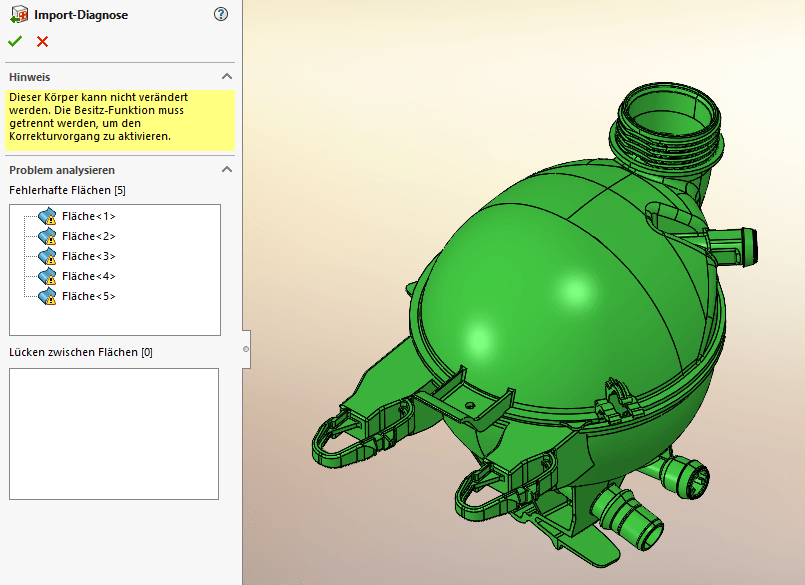 solidworks-importdiagnose