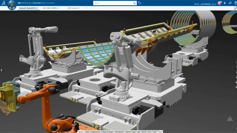 3DEXPERIENCE-Fertigung-Industrial Engineering-Bechtle-PLM
