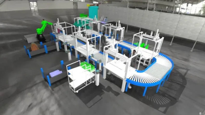 3DEXPERIENCE-Fertigung-manufacturing line design-Bechtle-PLM
