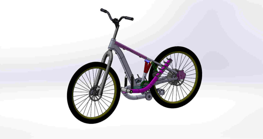 Streetstepper in SOLIDWORKS konstruiert