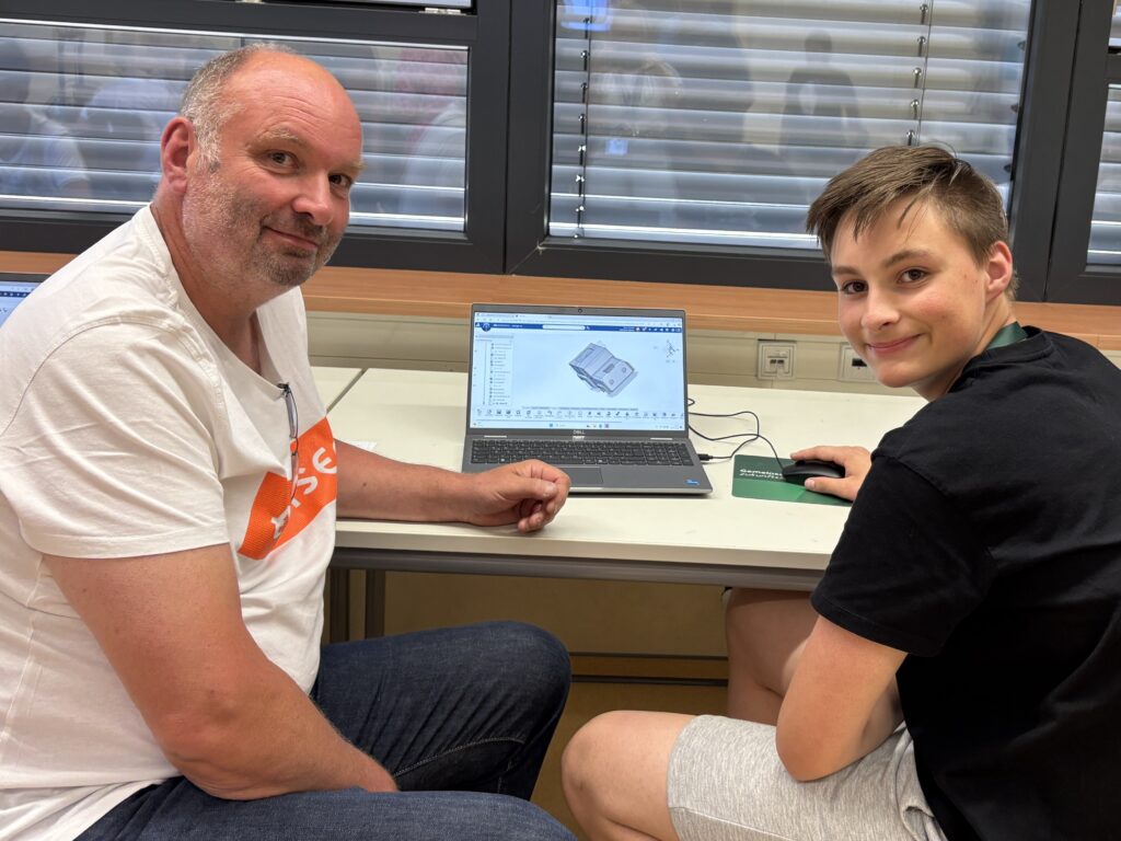 Peter und Tim Weiland GSB Projektwoche 2025