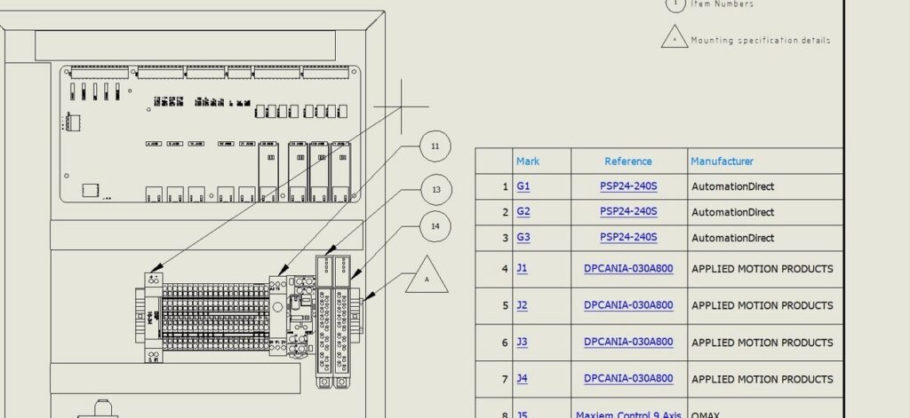 SOLIDWORKS Electrical Schematic Stücklisten