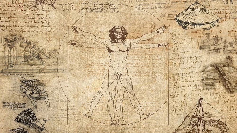 Technische Zeichnung Leonardo Da Vinci