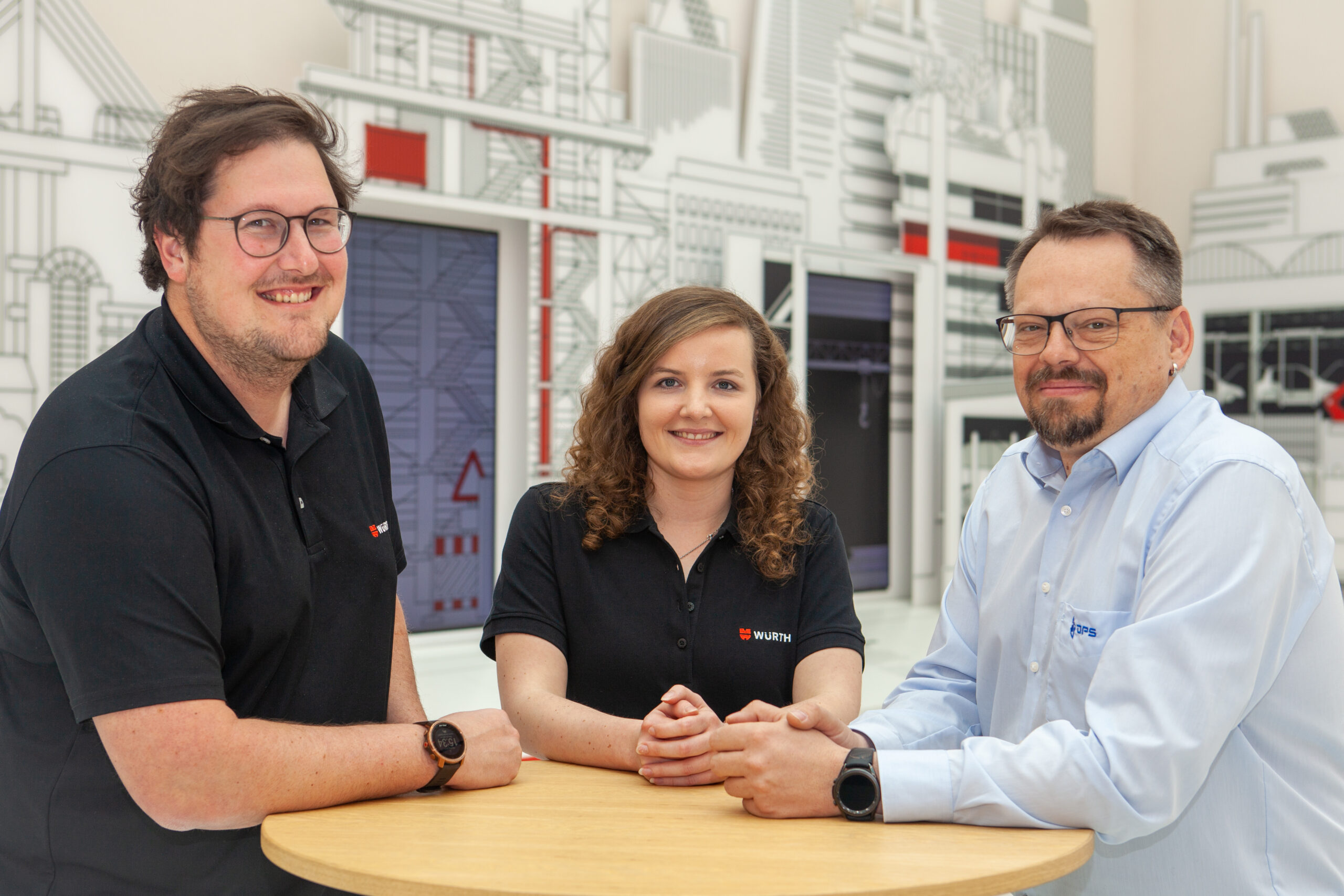 Projektteam Adolf Würth GmbH & Co.KG.