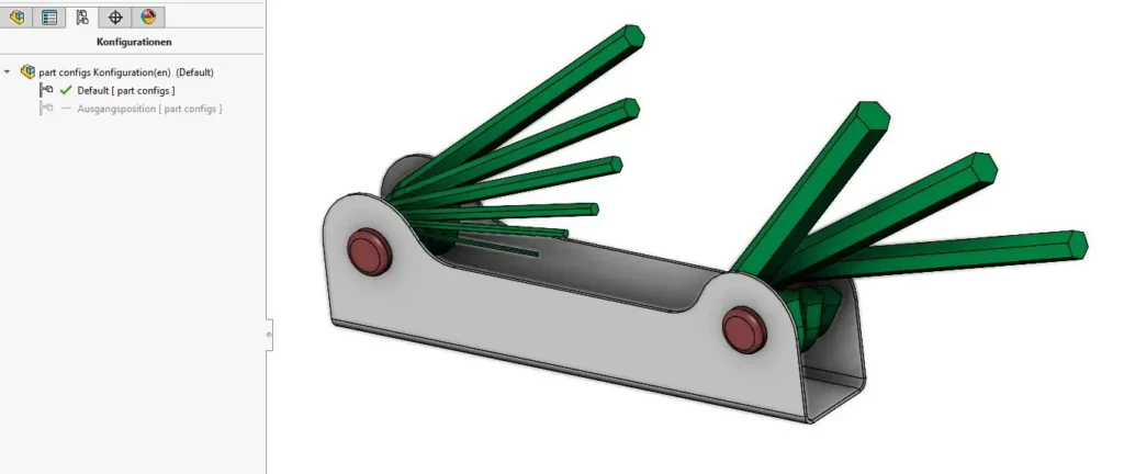 SOLIDWORKS Explosionsansicht