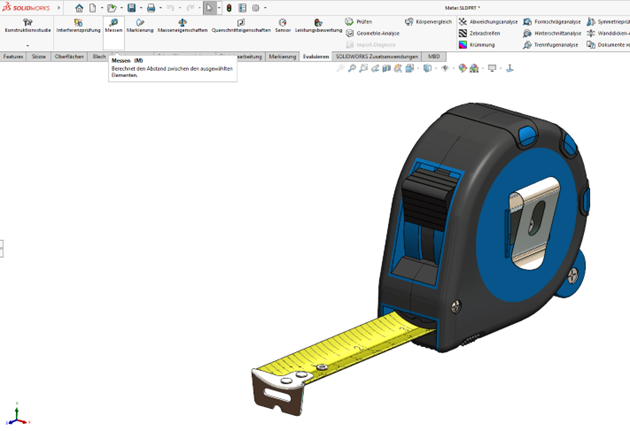 Messen in SOLIDWORKS